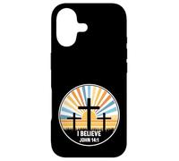 Carcasa para iPhone 17 Juan 14:1 14 1 Dios Jesús Cita Religiosa Christian Believe