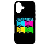 Carcasa para iPhone 17 Juan Gabriel Bloques De Colores Azul Logo Stencil Foto