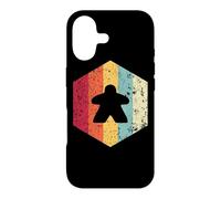 Carcasa para iPhone 17 Juego de Mesa Retro Boardgaming Meeple, Divertido Jugador de Juegos de Mesa