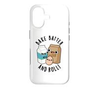 Carcasa para iPhone 17 Juego de Palabras Divertido para Hornear Masa y Rollo