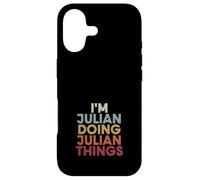 Carcasa para iPhone 17 Julian Name Julian Personalized Name First Given