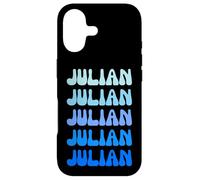 Carcasa para iPhone 17 Julian Retro Name Stack Design