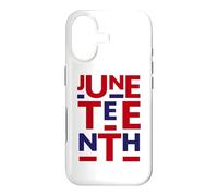 Carcasa para iPhone 17 Juneteenth Is My Independence Day 1865 4 de Julio 4 Bandera de Estados Unidos