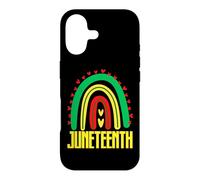 Carcasa para iPhone 17 Juneteenth Rainbow Black Women Melanin Mamá Papá Niño Niña Diversión