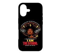 Carcasa para iPhone 17 Juneteenth She Whispered I Am The Storm Women's Black History