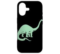 Carcasa para iPhone 17 Jurásico Brontosaurio Cuello Largo Dinosaurio Prehistórico