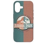 Carcasa para iPhone 17 Jurassic Park Jurassic United Badge Orange and Green