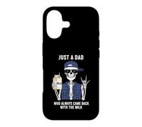 Carcasa para iPhone 17 Just a Dad Who Always Came Back with The Milk Father's Day