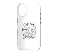 Carcasa para iPhone 17 Just a Girl Who Loves an Octopus Cute Octopus