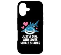 Carcasa para iPhone 17 Just a Girl Who Loves Whale Sharks Cute Whale Shark