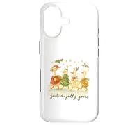 Carcasa para iPhone 17 Just a Jolly Goose Christmas Watercolor Parade