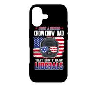 Carcasa para iPhone 17 Just A Proud Chow Chow Dad Merica Dog Patriotic 4th of July
