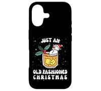 Carcasa para iPhone 17 Just an Old Fashioned Christmas Funny Holiday Cocktail