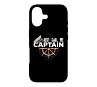 Carcasa para iPhone 17 Just Call Me Captain - Boating Sailor - Anchor Boat Sailing