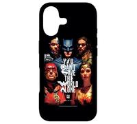 Carcasa para iPhone 17 Justice League Movie Save The World Poster