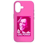 Carcasa para iPhone 17 Kamala Harris Girl Power (Pink)