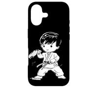 Carcasa para iPhone 17 Karate Boy Comic Look Kumite para Niños