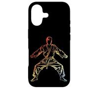 Carcasa para iPhone 17 Karate Boy Sketch Vintage para Niños