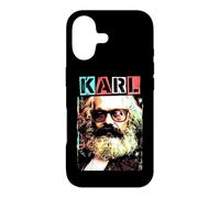 Carcasa para iPhone 17 Karl Marx Marxismo Socialismo Comunismo Divertido Arte Pop