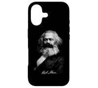 Carcasa para iPhone 17 Karl Marx Retrato Socialismo Teoría Política Icono