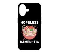 Carcasa para iPhone 17 Kawaii Axolotl Eats Ramen Hopeless Ramentic Lindo Estético