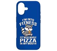 Carcasa para iPhone 17 Kawaii Kids Boys Girls Fitness Whole Pizza Raccoon Lover