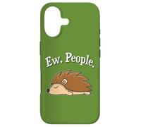 Carcasa para iPhone 17 Kawaii Kids Girls Boys EW People Cute Animal Lover Hedgehog