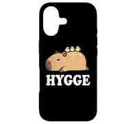 Carcasa para iPhone 17 Kawaii Kids Sleep Hygge Boys Girls Capybara Pajama Shirt