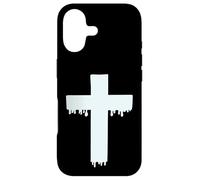 Carcasa para iPhone 17 Kawaii Pastel Drippy Cross, Gurokaw Estética Gótica Japonesa