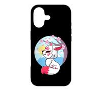 Carcasa para iPhone 17 Kawaii Sakura Blossom Yokai Mask Kitsune Nine Tails Lover