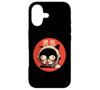 Carcasa para iPhone 17 Kawaii Space, Cat Astronaut Retro Japanese Courage Design