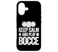 Carcasa para iPhone 17 Keep Calm and Play Bocce Jack Bocci Game Bocce