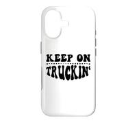 Carcasa para iPhone 17 Keep On Truckin Women Keep On Trucking Mens Trucker Driver