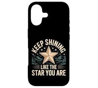 Carcasa para iPhone 17 Keep Shining Like The Star You Are Optimism Mindset -