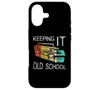 Carcasa para iPhone 17 Keeping It Old School - Retro Boombox 80s 90s Hip Hop Music