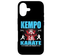 Carcasa para iPhone 17 Kempo Karate con Karateka; Kanji y Kominka