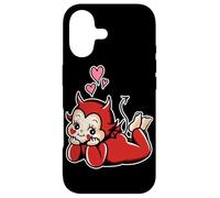 Carcasa para iPhone 17 Kewpie Baby Devil Cupid Love - Flash de Tatuaje Tradicional