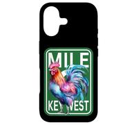 Carcasa para iPhone 17 Key West Florida Gallo Pollo Milla 0 Marcador Familia 2024