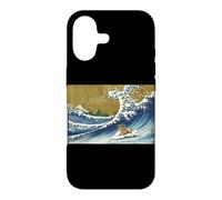 Carcasa para iPhone 17 Kids Retro Vintage Surfing A Wave Pet Crested Gecko Lover