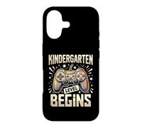 Carcasa para iPhone 17 Kindergarten Level Begins for Boys Gamer First Day of School