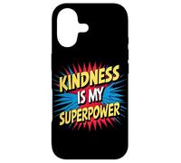 Carcasa para iPhone 17 Kindness is My Superpower Anti Bullying Be Kind Comic Kids