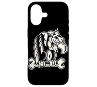 Carcasa para iPhone 17 King Buitre Raptor Scavenger Bone Blackwork Minimal