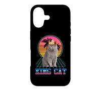 Carcasa para iPhone 17 King Cat British Shorthair Vintage 80s Funny Kitten Cats