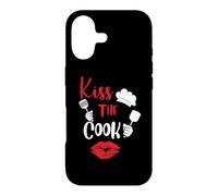 Carcasa para iPhone 17 Kiss The Cook Culinary Chef Funny For Men Women