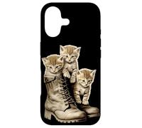 Carcasa para iPhone 17 Kittens and Combat Boots