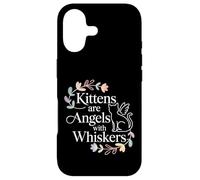 Carcasa para iPhone 17 Kittens Are Angels with Whiskers Mascota Gato Esponjoso -