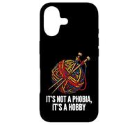 Carcasa para iPhone 17 Knitter Yarn Crafter Not A Phobia It's A Hobby