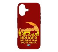 Carcasa para iPhone 17 Kruger Park Sudáfrica Safari Sunset Jirafa Elefante