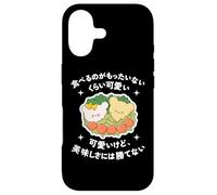Carcasa para iPhone 17 Kyaraben Art Character Bento Box Comida Japonesa Kanji