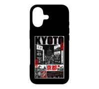 Carcasa para iPhone 17 Kyoto Japón Templo Ciudad Póster Arte Ilustración